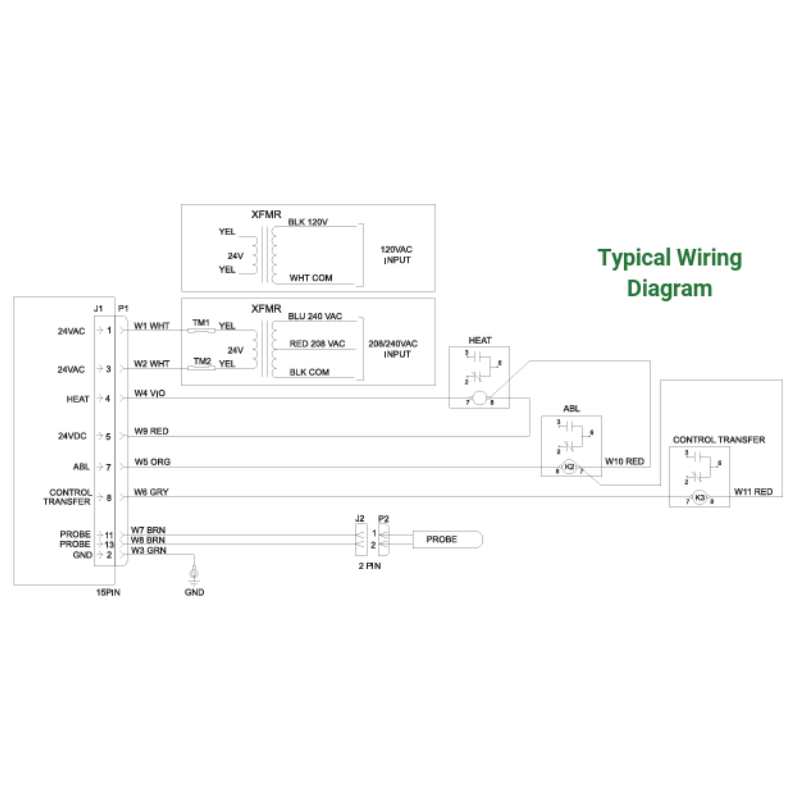 Meridian 18 Typical Wiring Diagram 800x800
