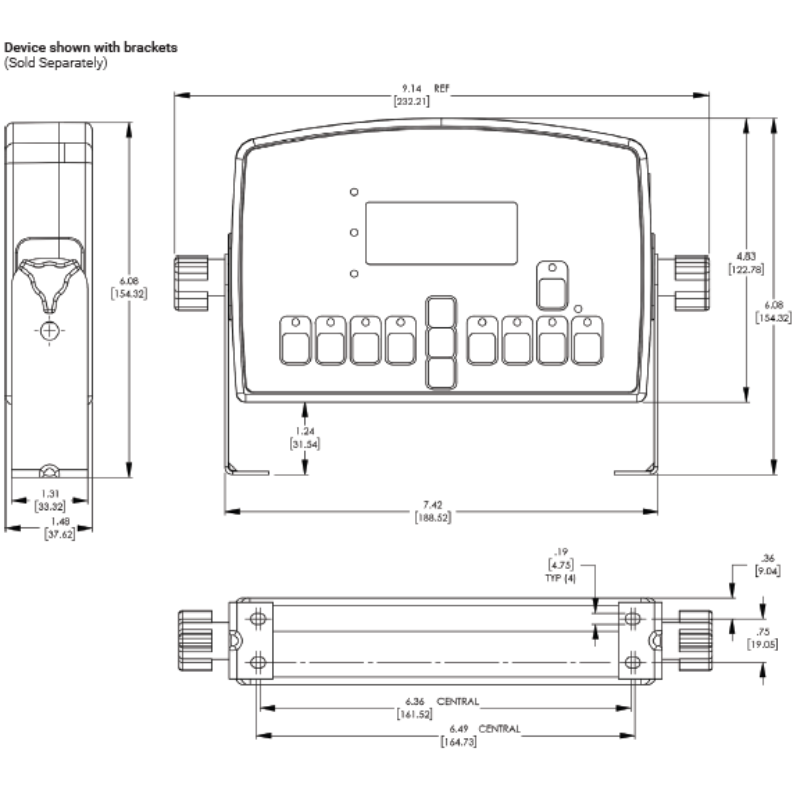 Scrub Buddy Schematic with Brackets