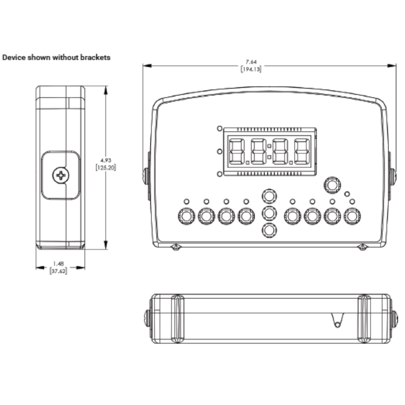 Scrub Buddy Schematic without Brackets Scrub Buddy Schematic without Brackets