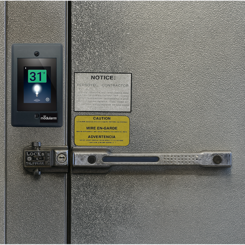 Modularm 75LCT On Walk-In Door Image