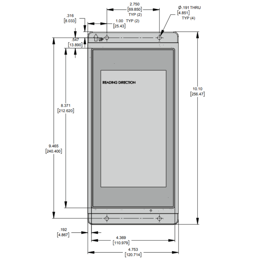 VTC Front Schematic