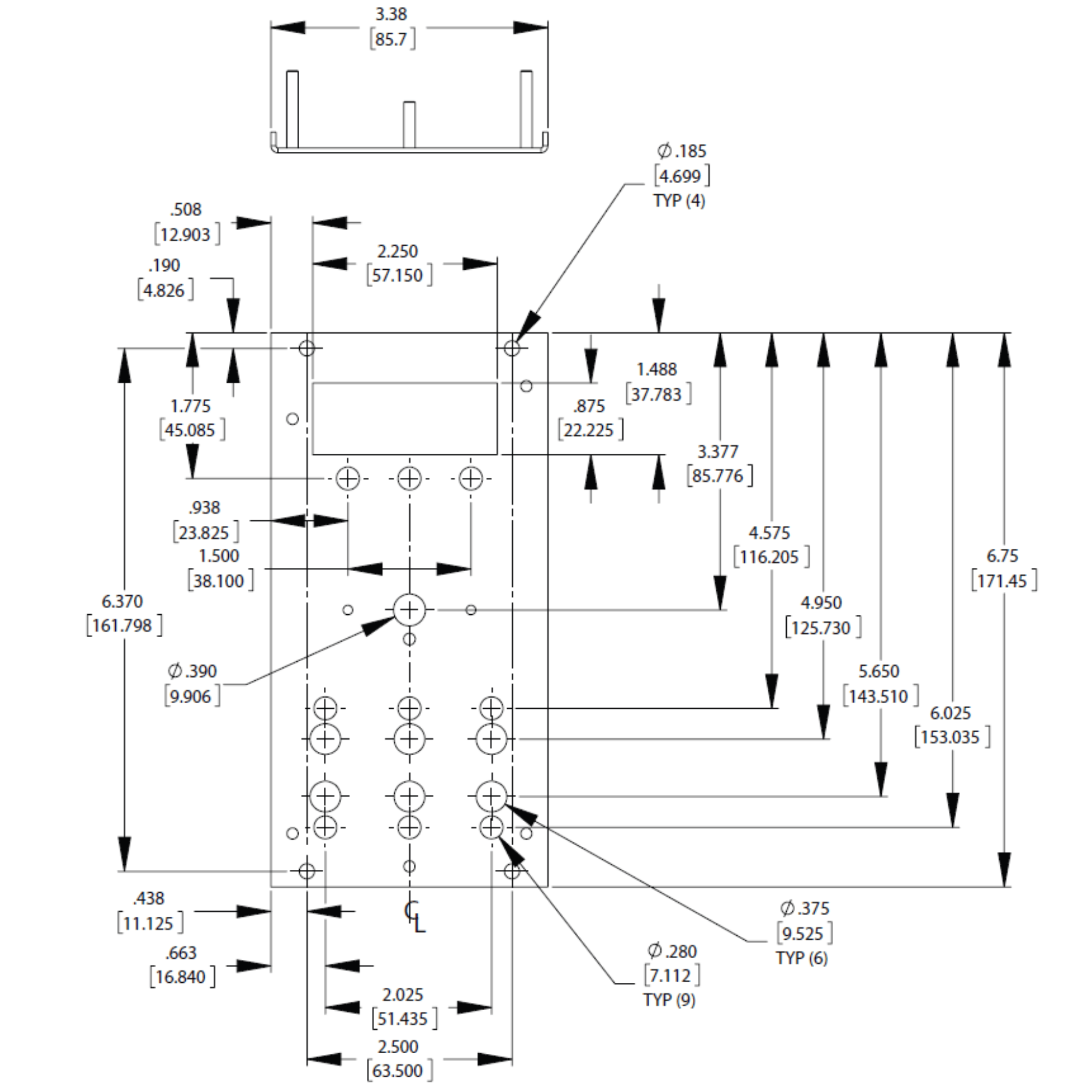 CH-300 Schematic with Measurements CH-300 Schematic with Measurements